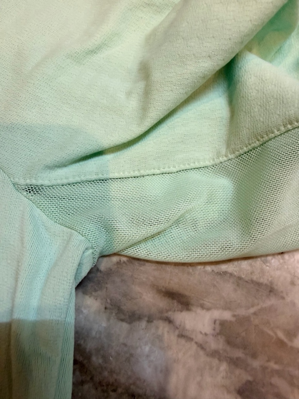 Sport Haley Mint Green Quarter Zip Hoodie Women Small Lightweight Golf Pullover - Picture 7 of 10